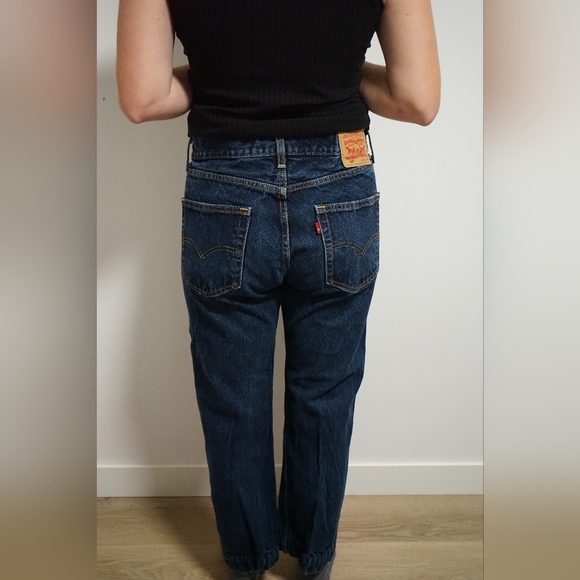 Vintage Levi's 505 dark wash mid rise - Picture 4 of 4